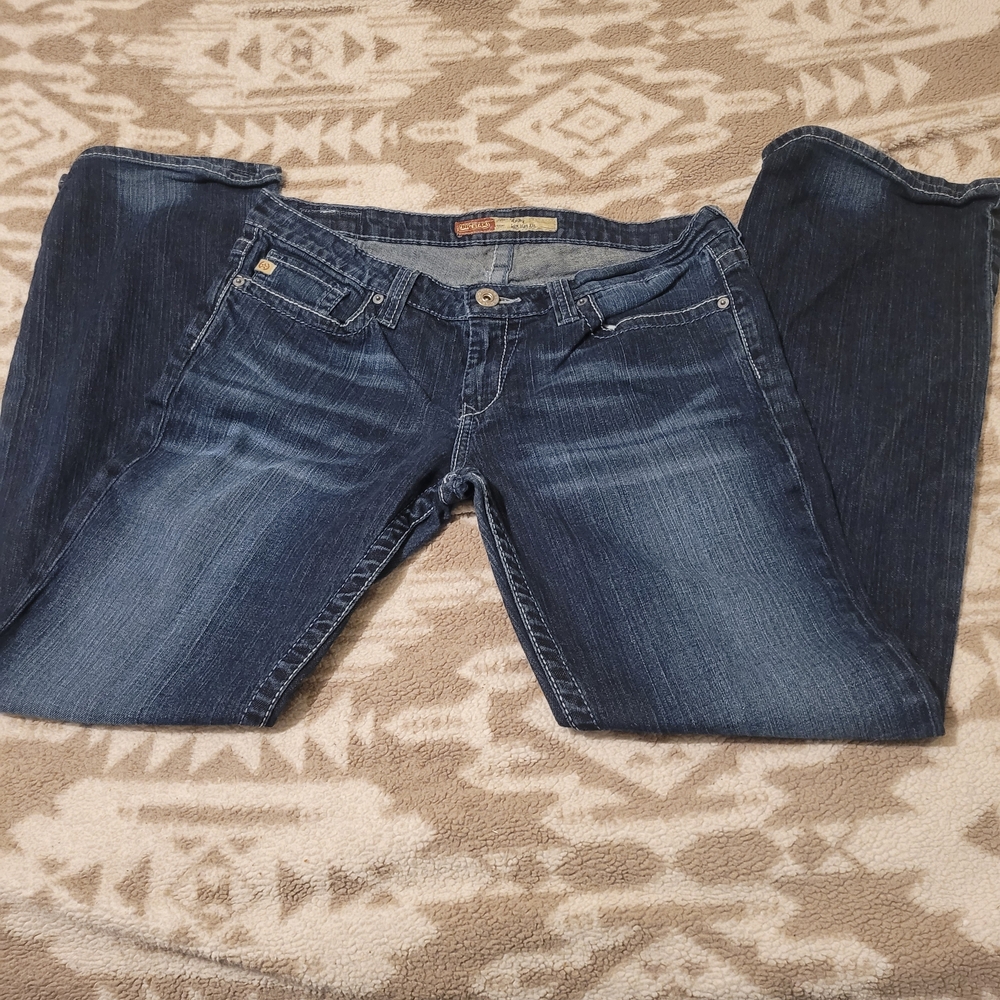 Women's Big Star Blue Jeans Size 31R Lowrise Remi